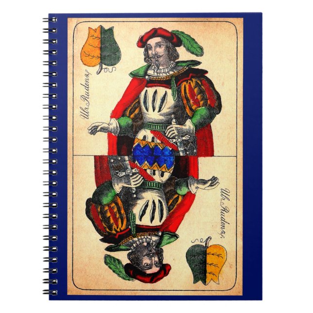 19th century tarot card no. 1 notebook (Front)