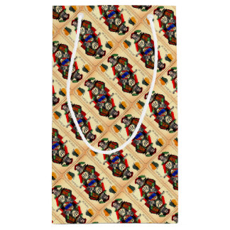 19th century tarot card no. 1 print small gift bag