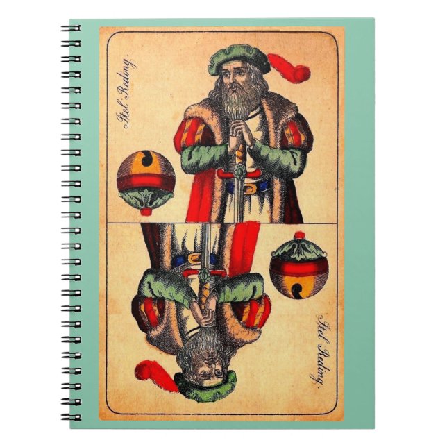 19th century tarot card no. 2 notebook (Front)