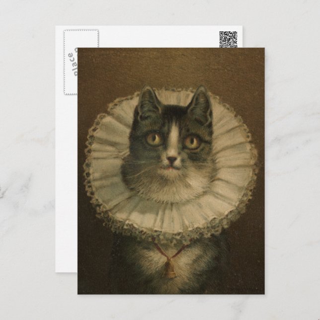 victorian cat art