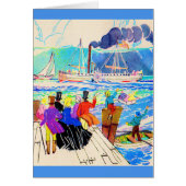 19th century yacht race print (Front)