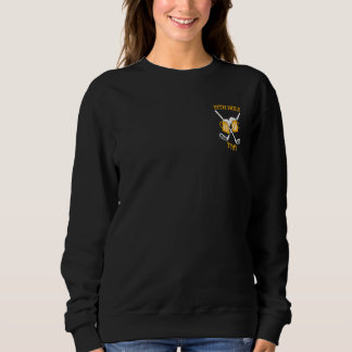 19th Hole Beer Time Left Chest Golf Sweatshirt
