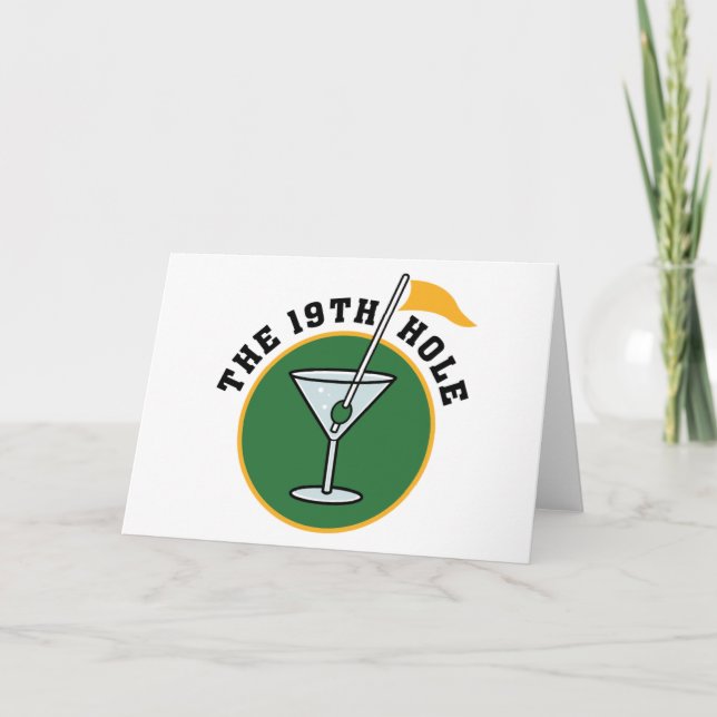19th Hole Card (Front)