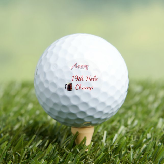 19th Hole  Golf Balls (Insitu Tee)