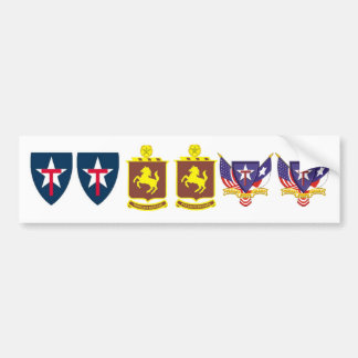 19th REGT TXSG Sticker set