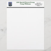 19th special forces camp williams veterans flash L (Front)