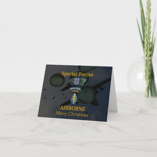 19th special forces green berets vets Cards