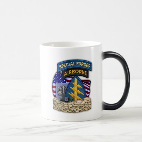 19th Special forces Green Berets vets flash Cup