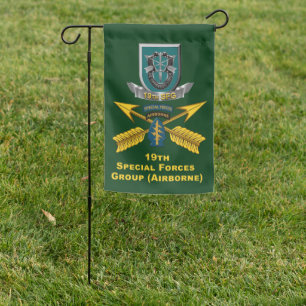 19th    Special Forces Group (AIRBORNE) Garden Fla Flag