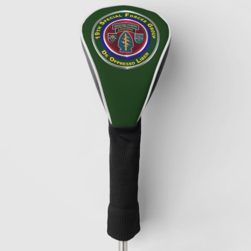 19th Special Forces Group Airborne  Golf Head Cover