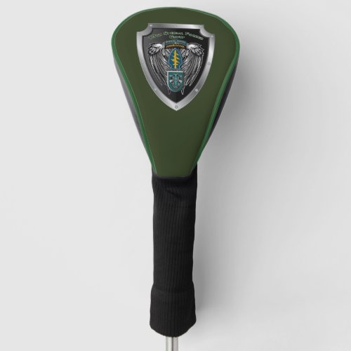 19th Special Forces Group Airborne Shield  Golf Head Cover