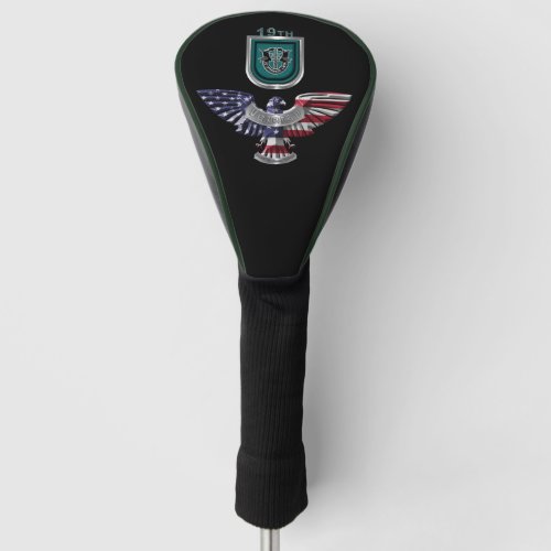19th Special Forces Group Airborne Veteran Golf Head Cover