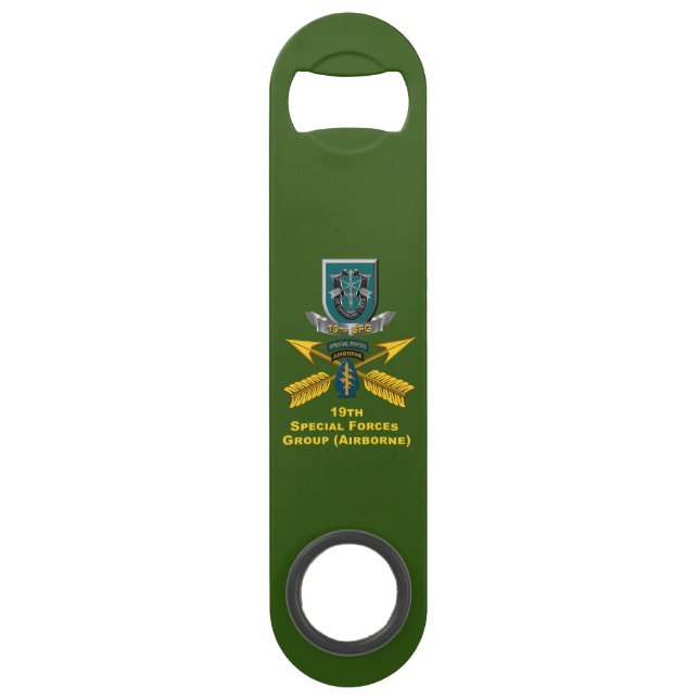 19th Special Forces Group      Bar Key (Front)