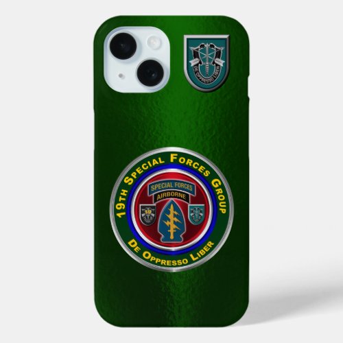 19th Special Forces Group iPhone 15 Case