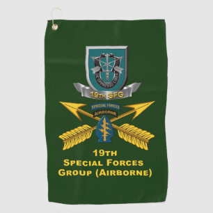 19th Special Forces Group Golf Towel