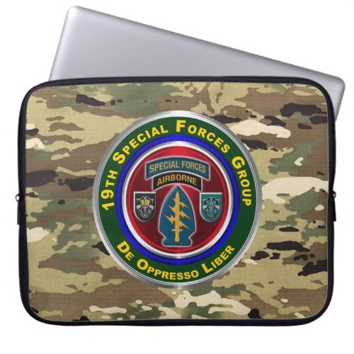 19th Special Forces Group Laptop Sleeve