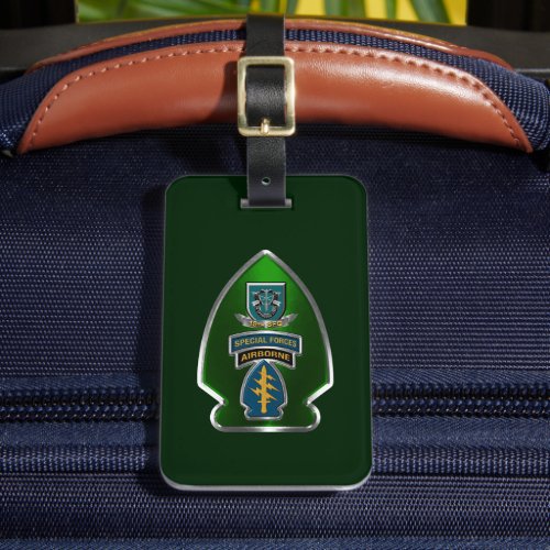 19th Special Forces Group Luggage Tag