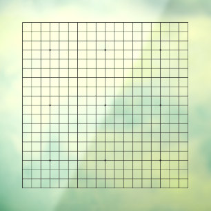 19x19 Demo Goban 200% Scale Resizable Cling