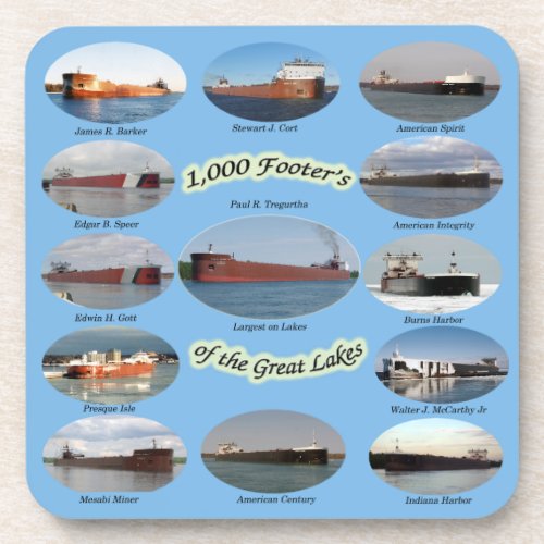 1000 foot freighters on the Great Lakes coaster