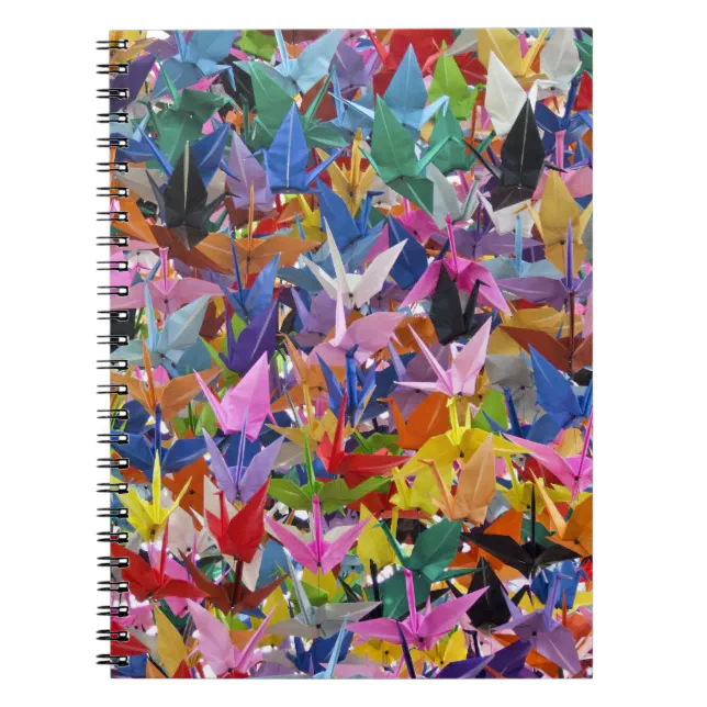 1,000 Origami Paper Cranes Notebook Zazzle