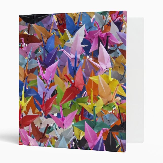 1,000 Origami Paper Cranes Photo Binder (Front/Inside)