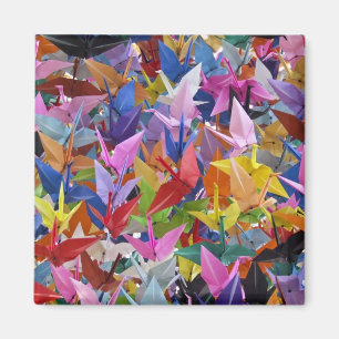1,000 Origami Paper Cranes Photo Magnet