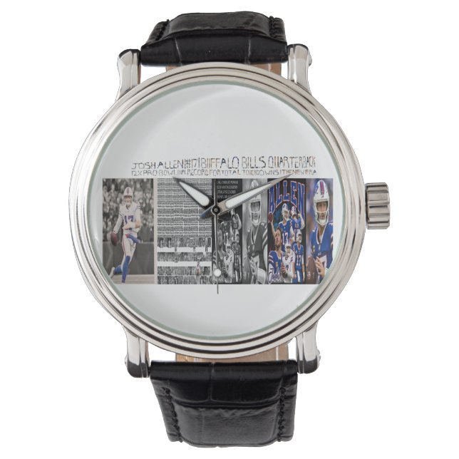 1,000 Portraits of Josh Allen Watch (Front)