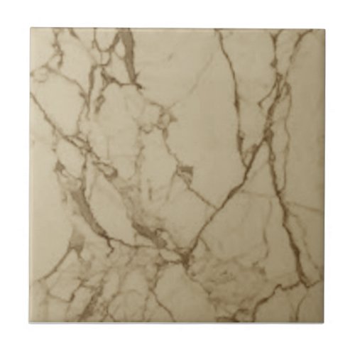 1 0f 3 Sepia Faux Marble 45  6 Wall Backsplash Ceramic Tile