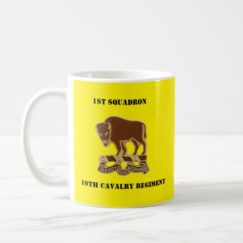 110th Cavalry Insignia  OH_6 LOACH Silouette Mug