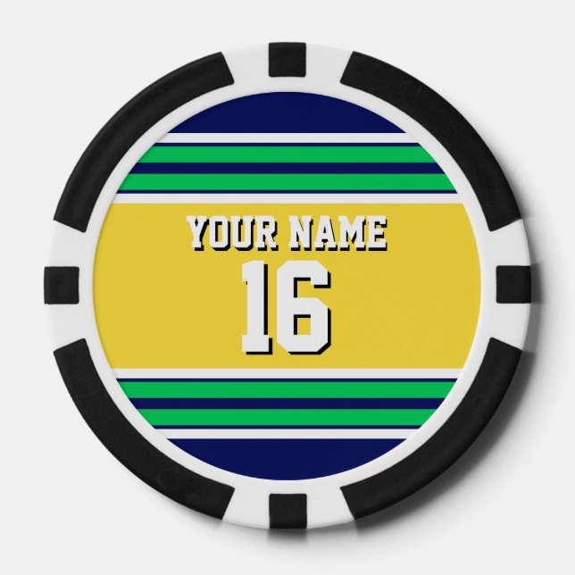 1-11 (Sq Necklace) Poker Chips (Front)