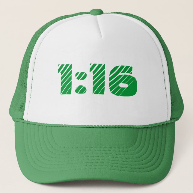 1:16 hat (Romans 1:16) (Front)