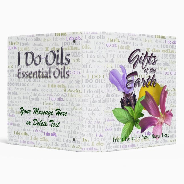 1-1/2" -- Gifts of the Earth 3 Ring Binder (Background)