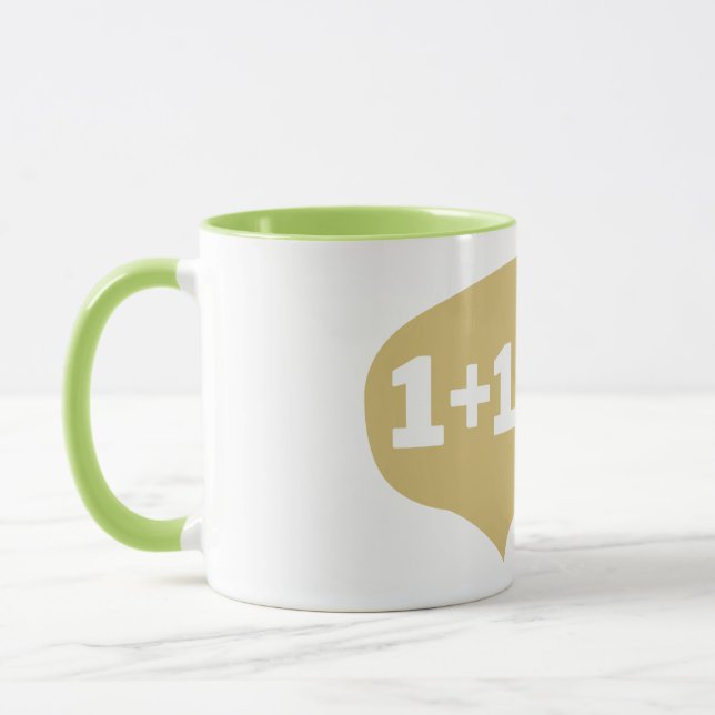 1+1 = me mug (Left)