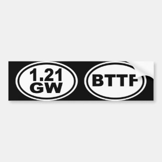1.21 Gigawatts?! Bumper Sticker