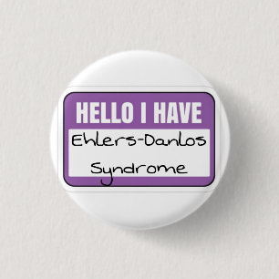 1.25" Badge - ehlers-danlos syndrome Button