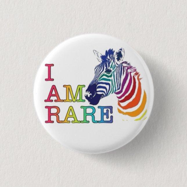 1.25" Badge - I Am Rare Button (Front)