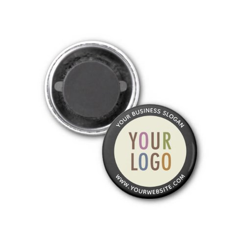 125 Round Custom Button Magnet Your Company Logo
