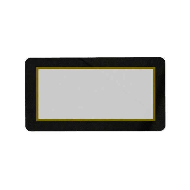 1.25"x2.75" Mailing Address ARMY Uniform Groom Sol Label (Front)