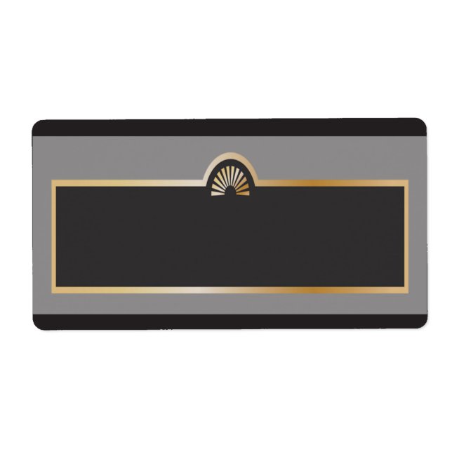 1.25"x2.75" Mailing Address Gatsby Theme Label (Front)