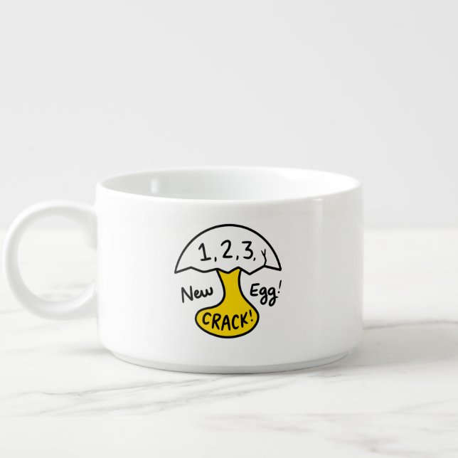 1, 2, 3, crack! new egg! bowl (Right)