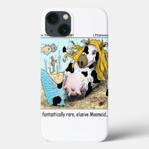 1/2 Cow 1/2 Mermaid Moomaid Funny iPhone 13 Case