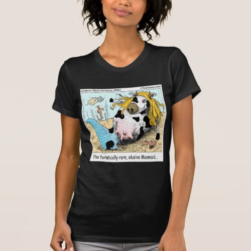 12 Cow 12 Mermaid Moomaid Funny T_Shirt
