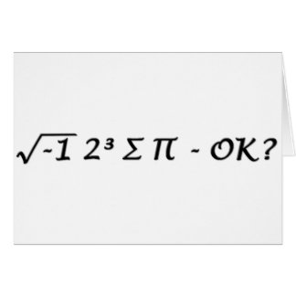 √-1 2³ ∑ ∏ - I Ate Some Pie Okay?