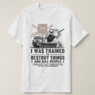 1-33 Field Artillery MLRS T-Shirt