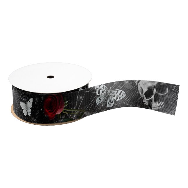 1.5" Grosgrain Ribbon Haunting Adeline Zade Meadow (Spool)
