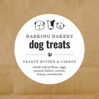 1.5" Homemade Dog Bakery Business Treat Label