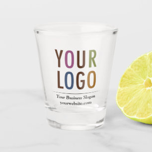 1.5 oz Custom Shot Glass with Your Logo No Minimum
