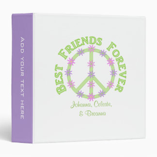 1.5" Personalized Best Friends Binder