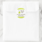 1.5" Wedding Favor Sticker | Perfect Pair (Bag)