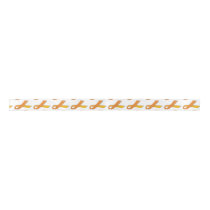 1.5" Wide Satin Leukemia Awareness Ribbon